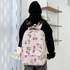 Girls Animal Printing School Backpack