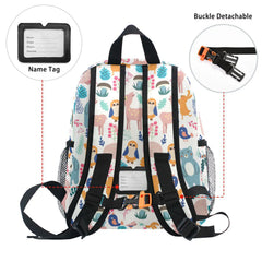Forest Animals Kids Toddler Backpack Kindergarten Preschool