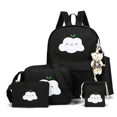 Children School Bags Girls Boys Backpacks Cartoon Print Kids Backpack