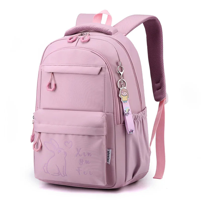 Girls Orthopedic School Backpack Waterproof Book Bag