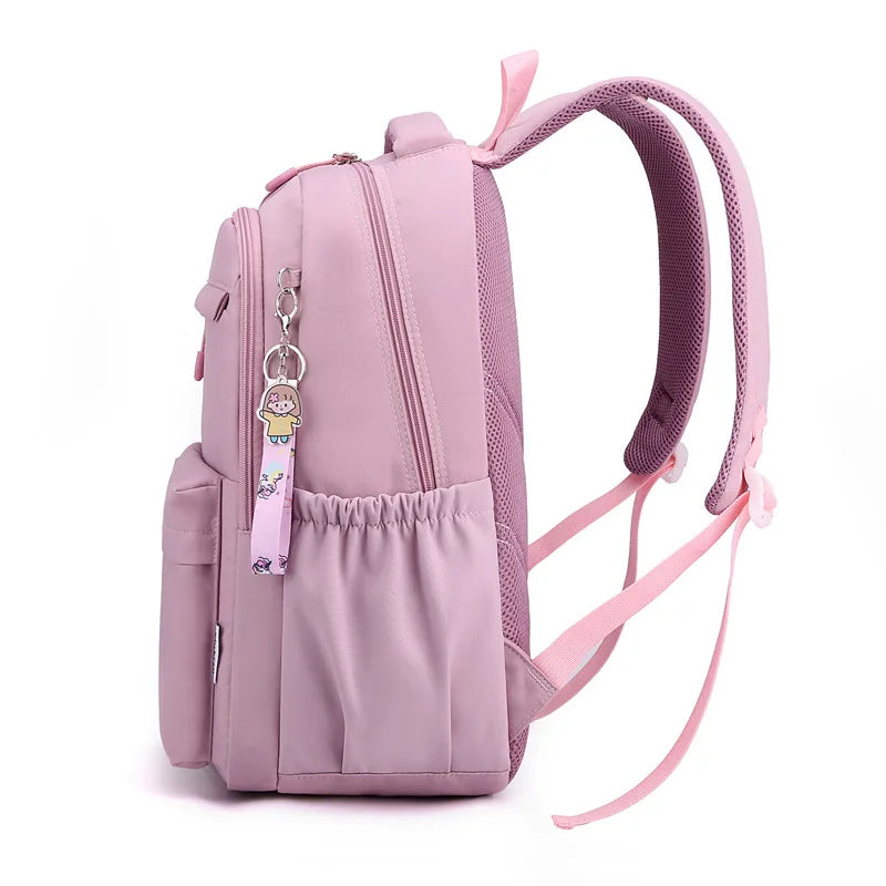 Girls Orthopedic School Backpack Waterproof Book Bag