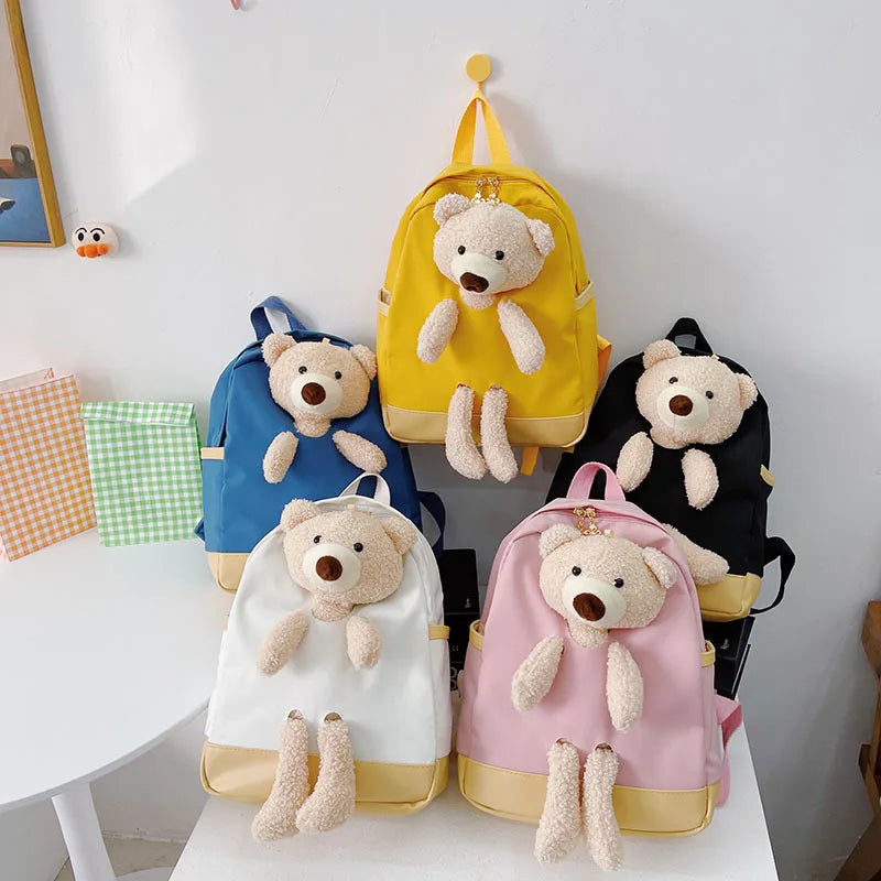 Kids Backpack Kindergarten School Bags Bear Bags