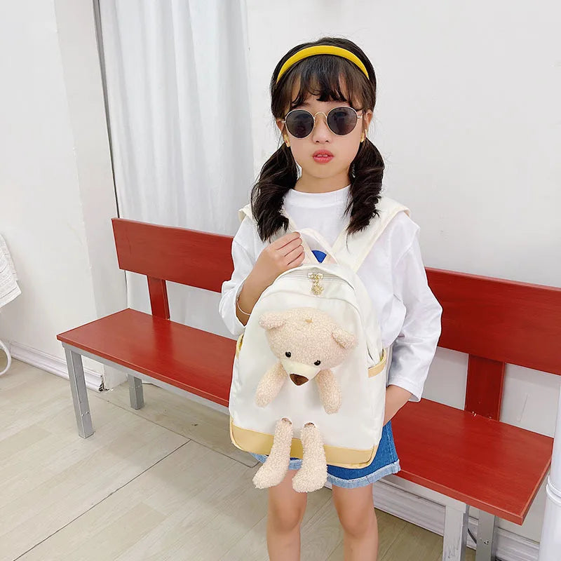 Kids Backpack Kindergarten School Bags Bear Bags