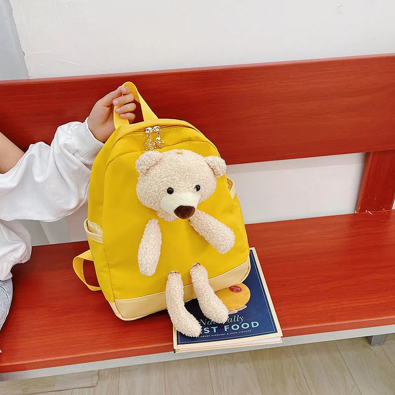 Kids Backpack Kindergarten School Bags Bear Bags