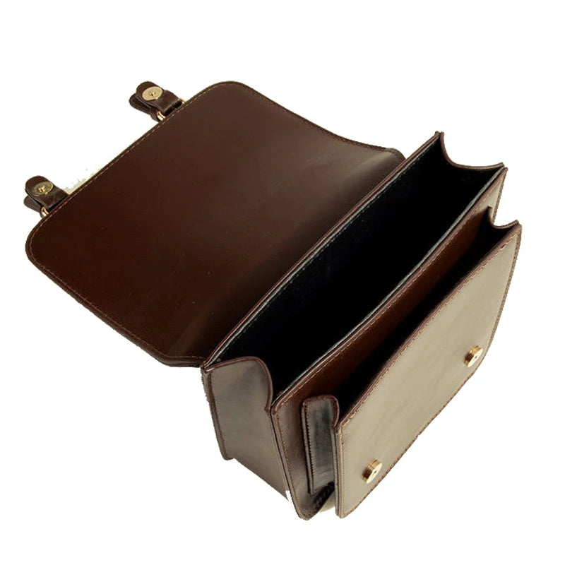 Chuwanglin Small PU Leather Shoulder Bag Vintage Crossbody Bag For Woman