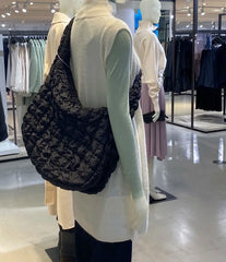 Chuwanglin Winter Big Shoulder Bag Space Cotton Handbag Woman Casual Tote Down D