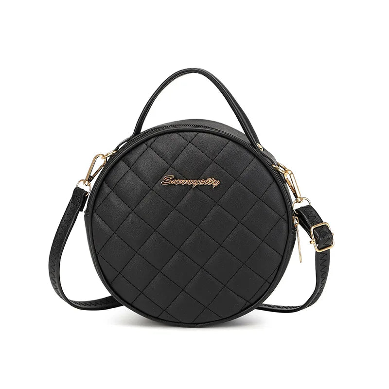 One shoulder Women Bags Girls Handbag Circular Totes