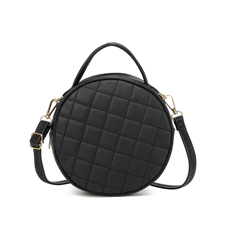 One shoulder Women Bags Girls Handbag Circular Totes