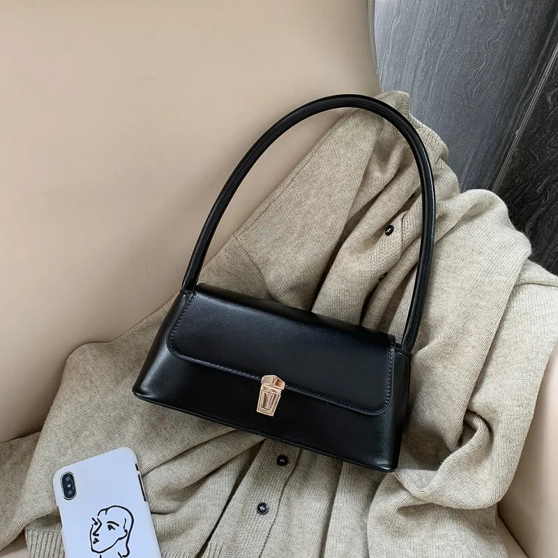 French Vintage Armpit Shoulder Bag Classic Clutches Women Bags