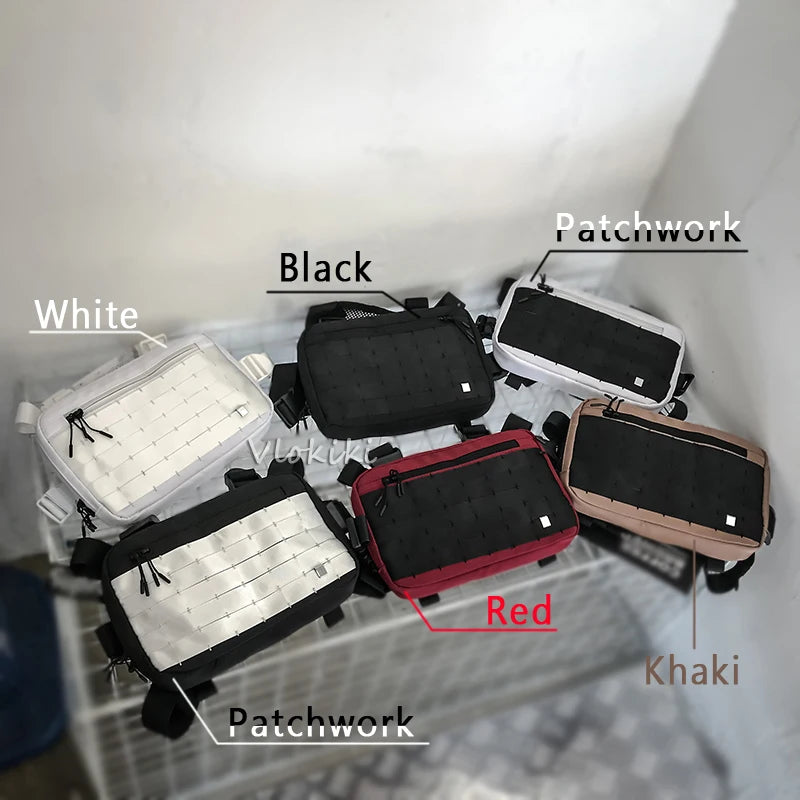 Hip-Hop Chest Utility Bag Men Women Streetwear Kanye Style Chest Rig