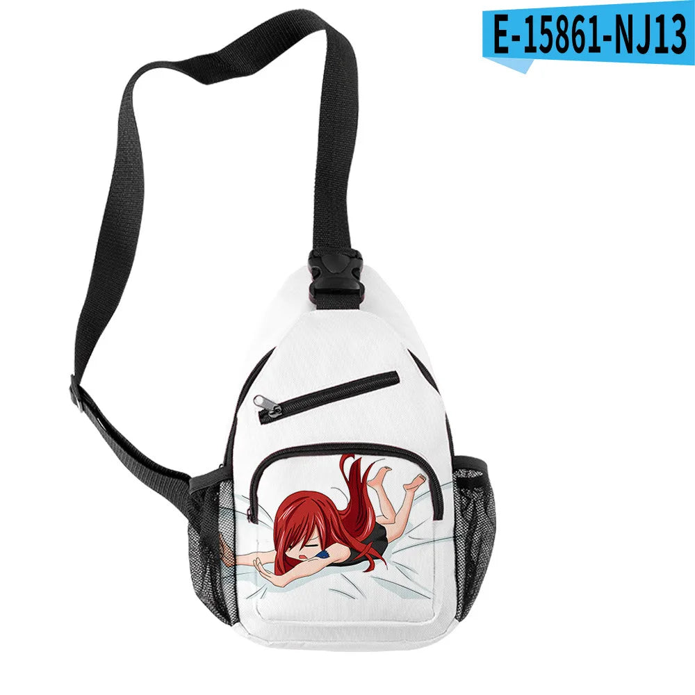 Funny Anime Fairy Tail 3D Boys/Girls Chest Bag