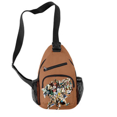 Funny Anime Fairy Tail 3D Boys/Girls Chest Bag