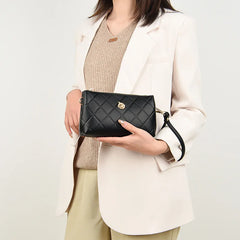 Classic Lattice Small Crossbody Bag Women's Purse Clutch Wallet