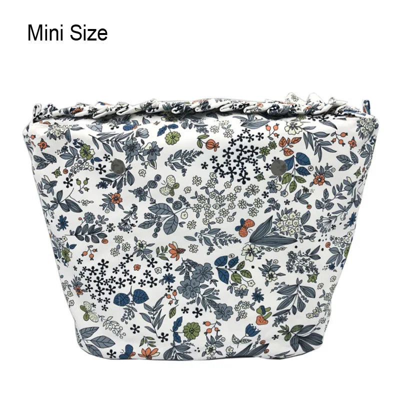 Waterproof Mini Lace Lining Inner Zip Pocket for O Bag