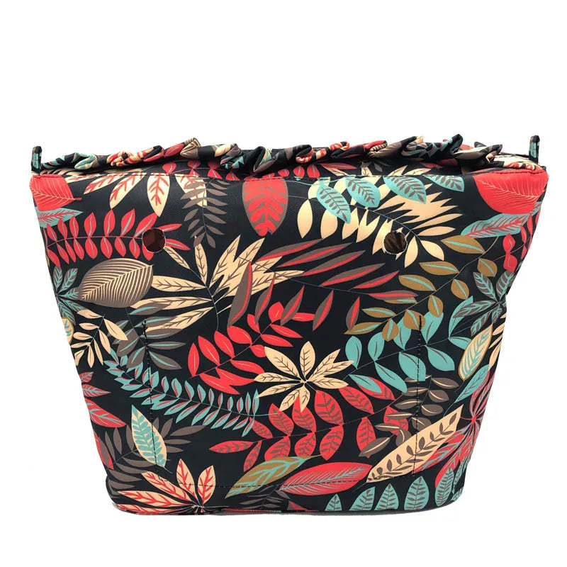 Waterproof Mini Lace Lining Inner Zip Pocket for O Bag