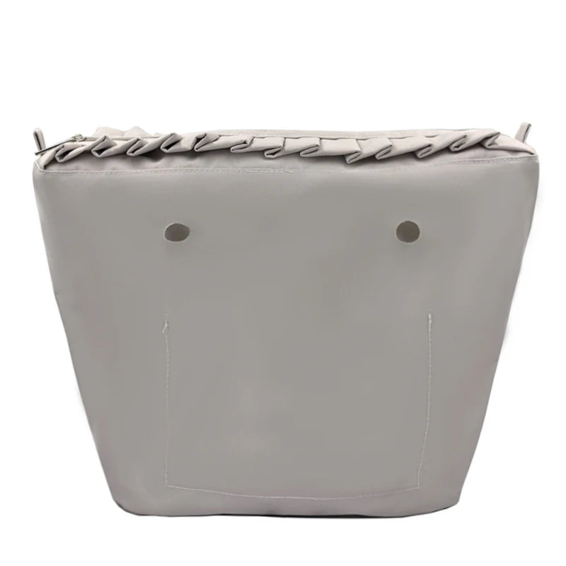Waterproof Mini Lace Lining Inner Zip Pocket for O Bag