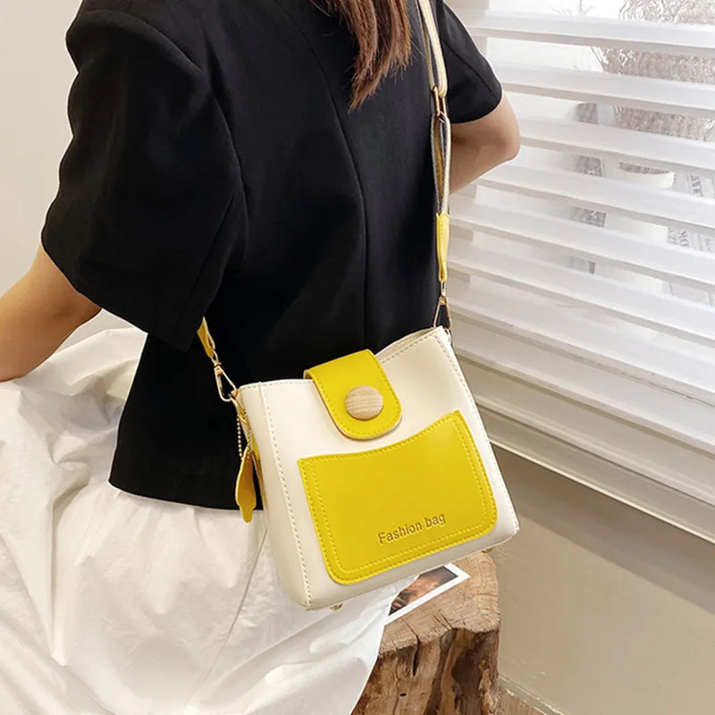 Classic Square Shoulder Bag Soft Leather Crossbody Bag Lady Messenger Handbag