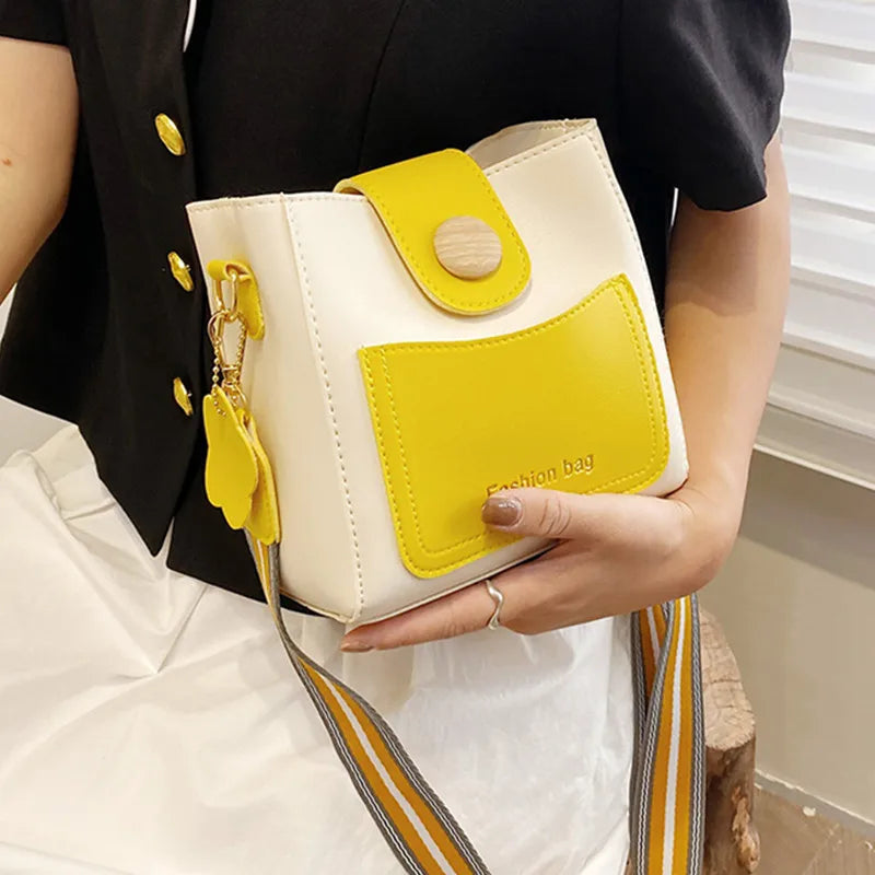 Classic Square Shoulder Bag Soft Leather Crossbody Bag Lady Messenger Handbag