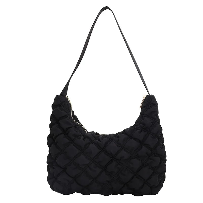 Classic Women Handbag Winter Shoulder Bags Travel Tote Armpit Satchel Clutches