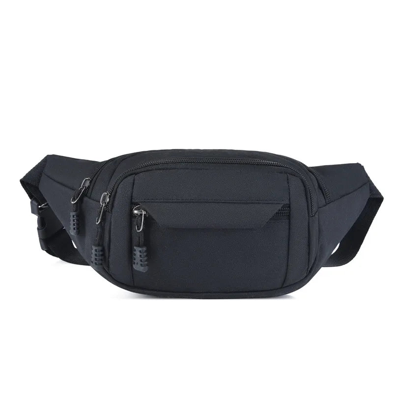 Women's Sports Waist Bag Splash-Proof Cross-Body Chest Bag