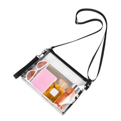 Clear Purse Stadium Approved Clear Bag for Concert Beach Travel Work
