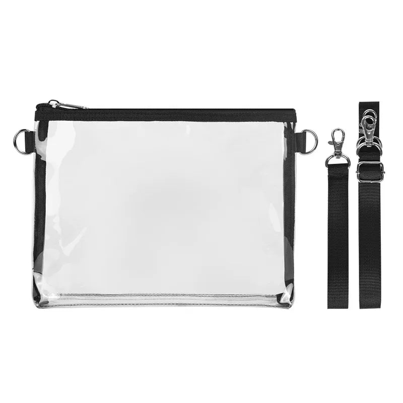 Clear Purse Stadium Approved Clear Bag for Concert Beach Travel Work