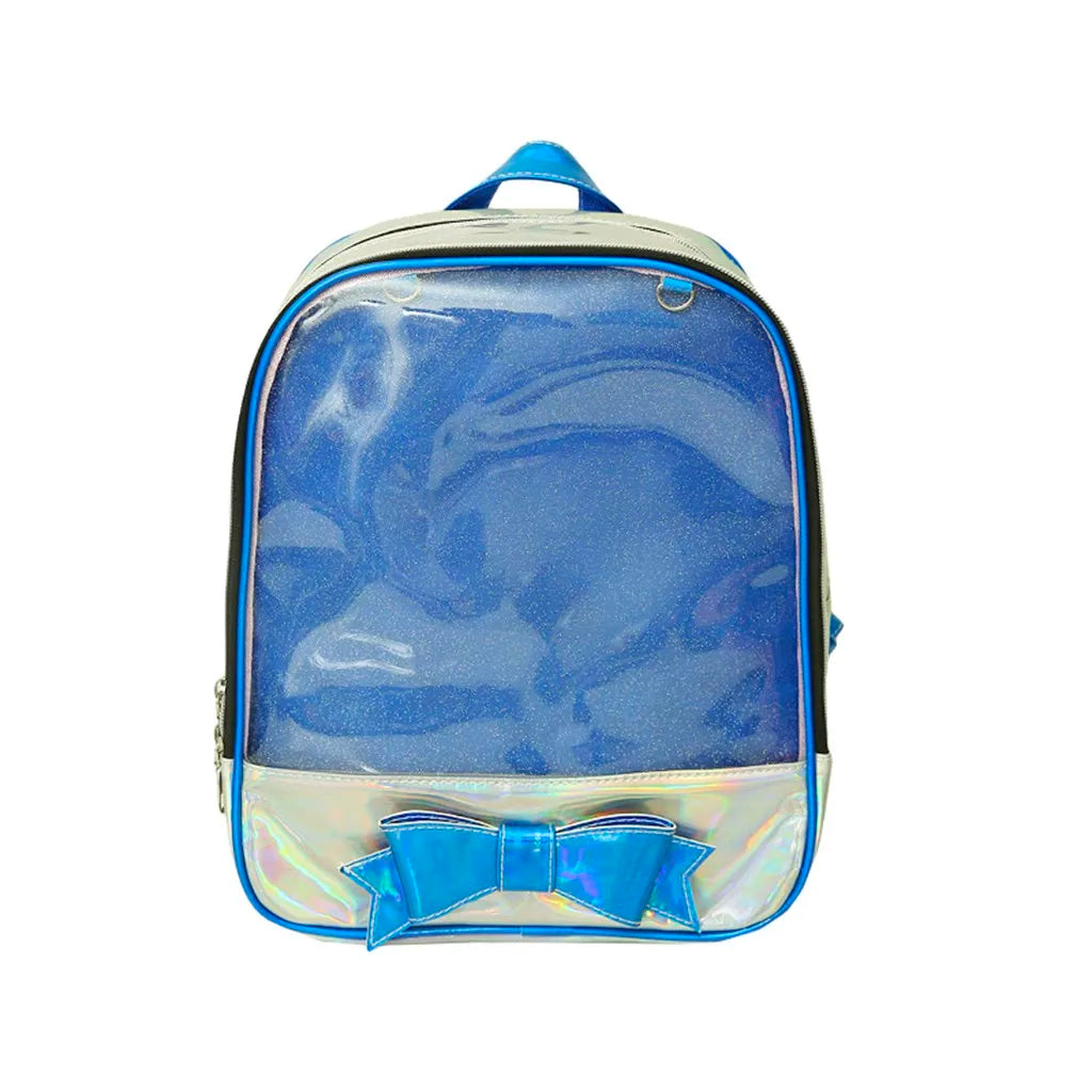 Clear Transparent Backpack School Bags for Girls Ladies Shoulder Backpack