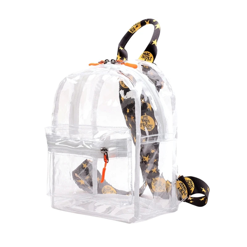 Clear PVC Backpack for Boys Girls