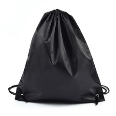 Waterproof Oxford Sports Bag Drawstring Belt Riding Backpack Gym Shoes Bag