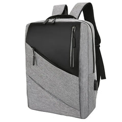 College Students Laptop Schoolbag Backpack Panelled Patchwork Travel Backpacks