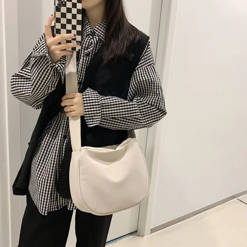 College Style Klein Crossbody Bag Large Capacity Ladies Shoulder Bags