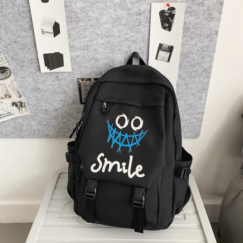 College Student Schoolbag Male Casual Junior Sweethearts Backpack