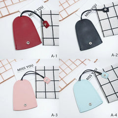 PU Leather Key Case Organizer Car Key Holder Keychain Pouch Unisex