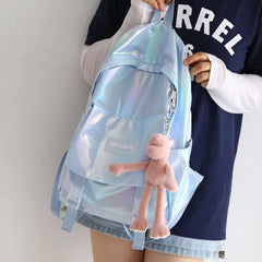 Waterproof Harajuku School Backpack for College Students