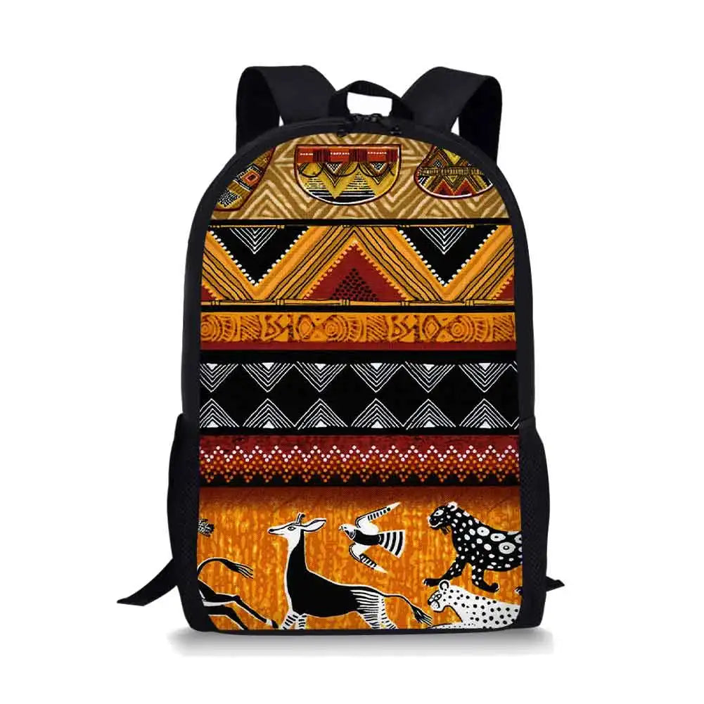 Stripe Schoolbag Student School Backpack Waterproof Bagpack Capacity