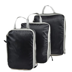 3pc Compression Packing Cube Travel Bag Organizer