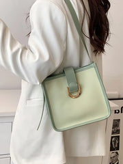 Shoulder Crossbody Bag Women's Square Bucket Totes