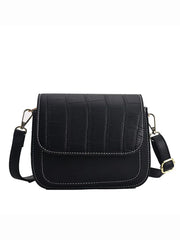 Contrast Flap Women's Shoulder Bag Crossbody Bags for Women