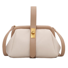Spring PU Leather Women's Small Tote Handbag Shoulder Messenger Bag Purses