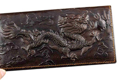 Dragon Real Leather Long Wallet for Men