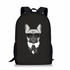 Cartoon Dog Pattern School Bags for Boys Waterproof Mochila Infantil