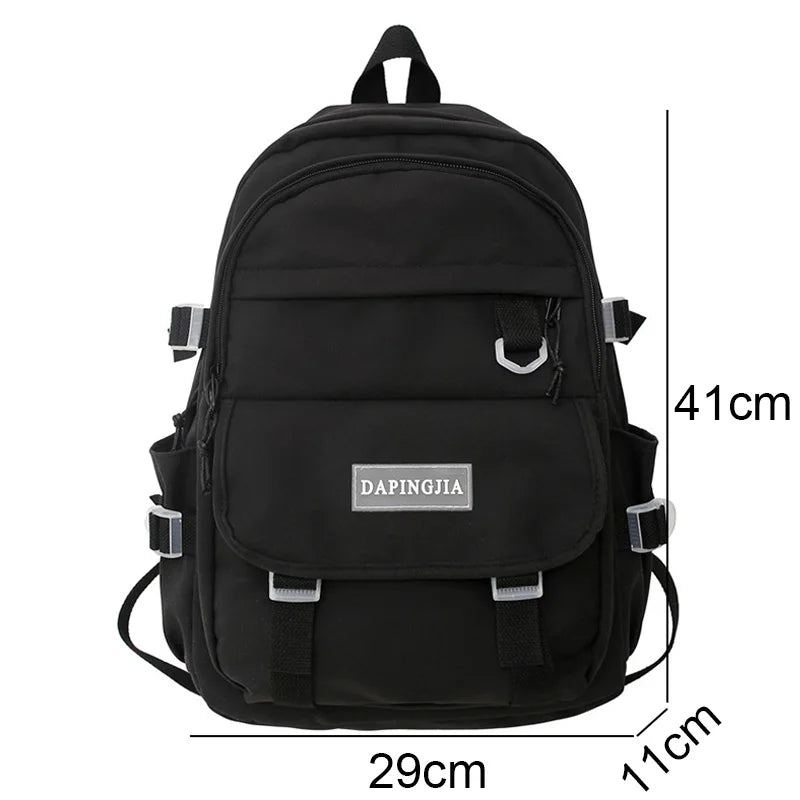 Female Waterproof College Backpack Lady Laptop Backpack Book Girl Travel Student