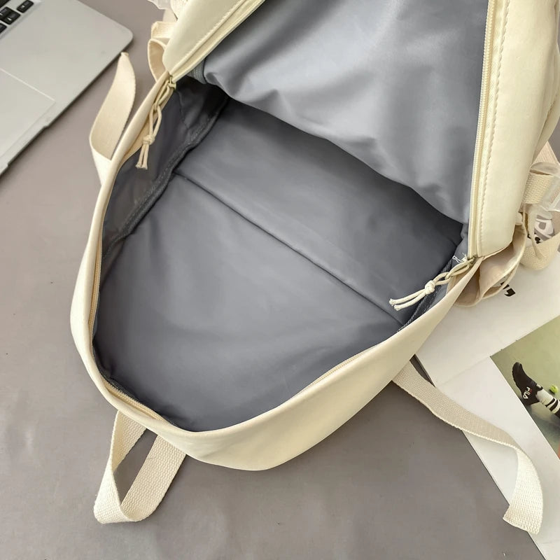 Female Waterproof College Backpack Lady Laptop Backpack Book Girl Travel Student