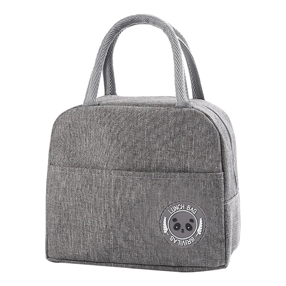 Insulated Thermal Lunch Bag Handbag Women's Picnic Packet