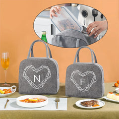Insulated Thermal Lunch Bag Handbag Women's Picnic Packet
