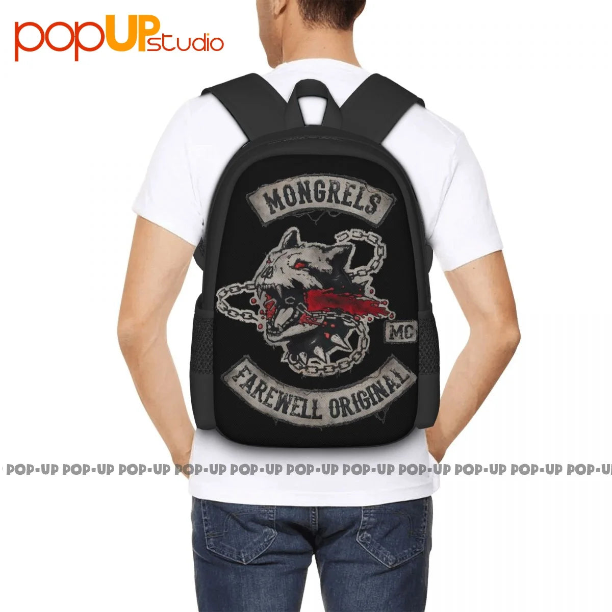 Mongrel Days Gone Backpack Large Capacity Shoe Bag