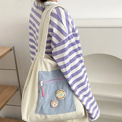 Corduroy Bag Handbags Women Large Shopping Bags