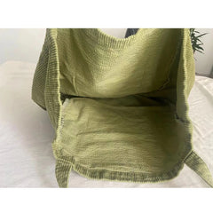 Corduroy Tote Bags for Women Solid Shoulder Bags Casual Eco Handbags