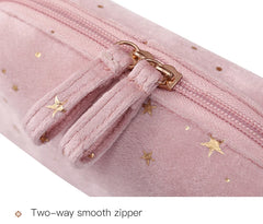 Cosmetic Bag Star Patterns Makeup Bag Storage Case Blue/Pink/Khaki