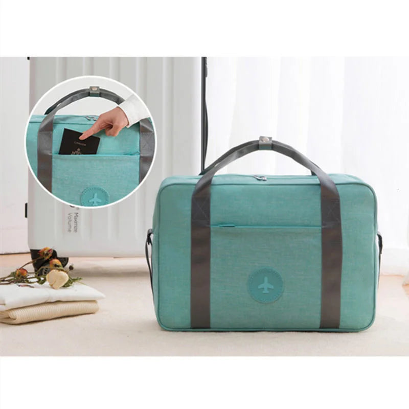Cosyde High Folding Travel Bags Duffle Bag Portable Luggage Storage